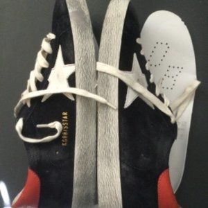 NIB Golden Goose Superstars Navy Suede 40